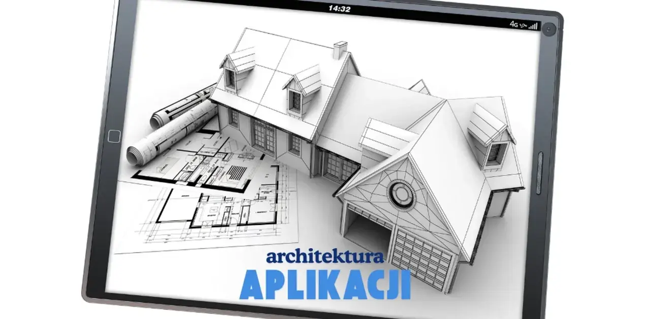 Projekt domu na tablecie, plany architektoniczne i modele 3D. Aplikacja do tworzenia wzorców projektowych.