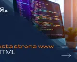 Kod źródłowy strony internetowej w HTML, idealny dla początkujących. Tworzenie prostych stron www w HTML.